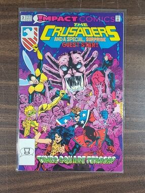 The Crusaders Comic Book - #3 July 1992 Bagged